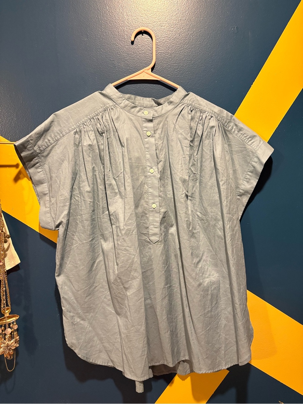 Universal Thread Light Blue Short Sleeve Top NWT